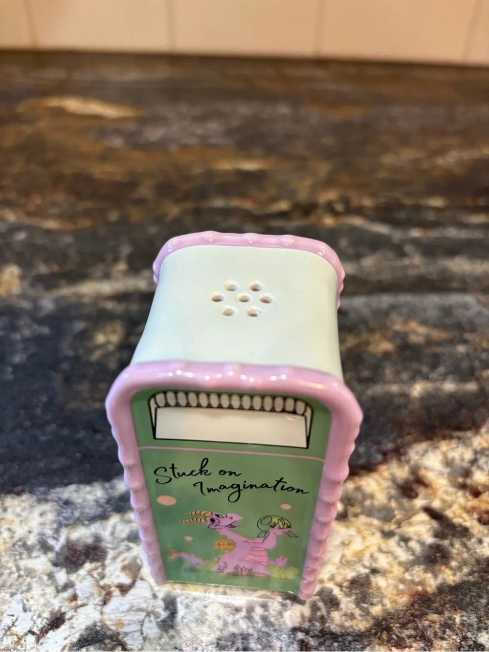 EPCOT Flower & Garden Festival figment Salt pepper Shaker, home